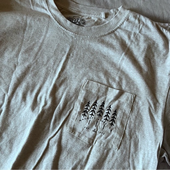 PRANA Hollis Pocket T-Shirt Weathered Beige Heather SIZE XL - Picture 3 of 6